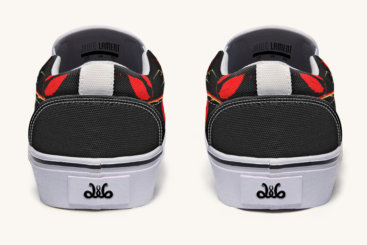 Romeos Fate Slip On Shoes - Jaded Lament