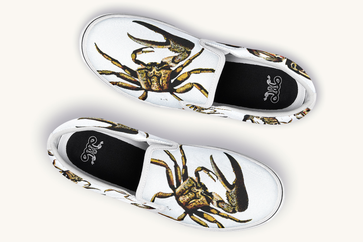 Crawl The Sea Of Stars Slip On Shoes - Jaded Lament