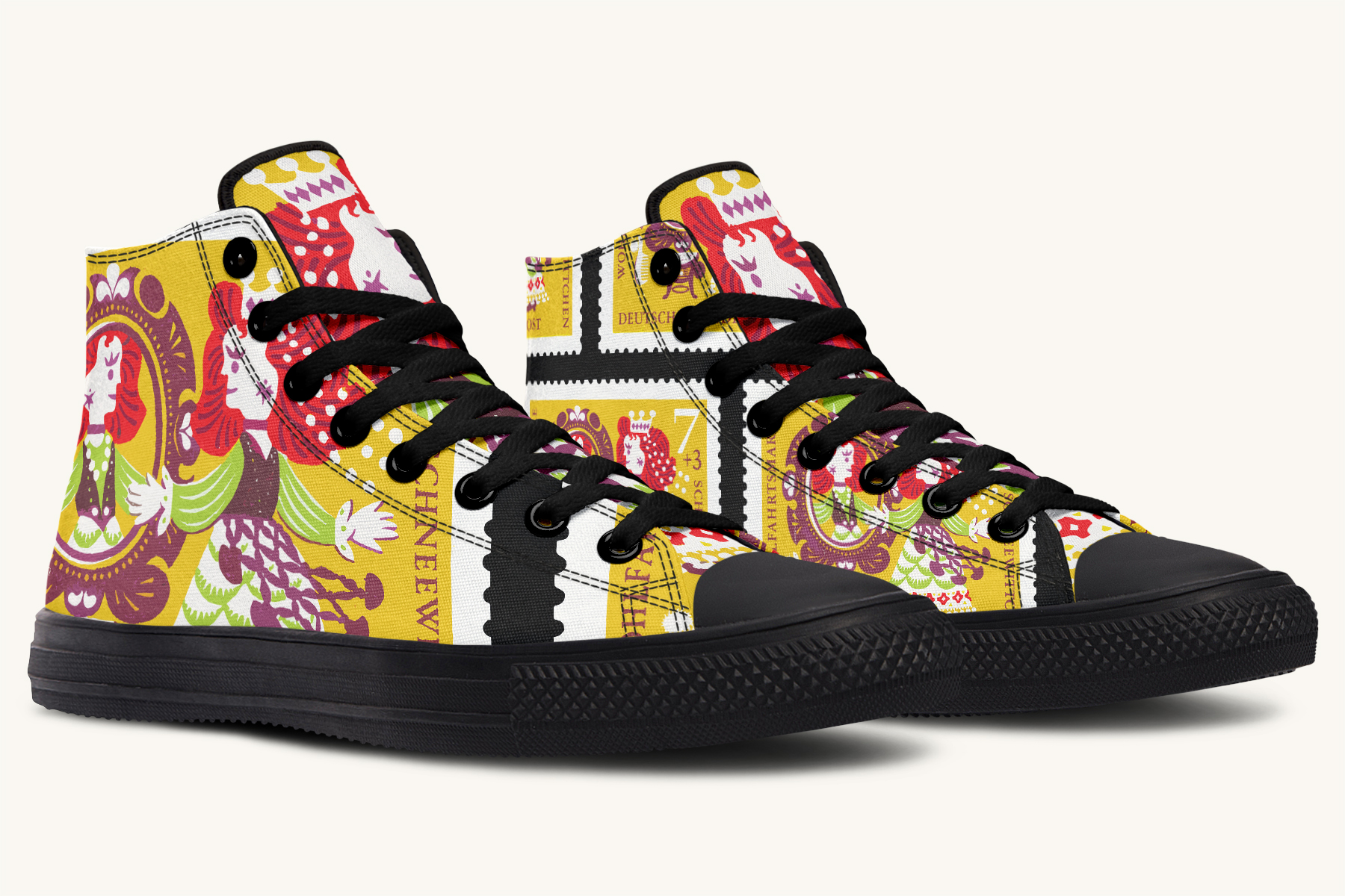 Mirrored Kingdom Hightops - Jaded Lament