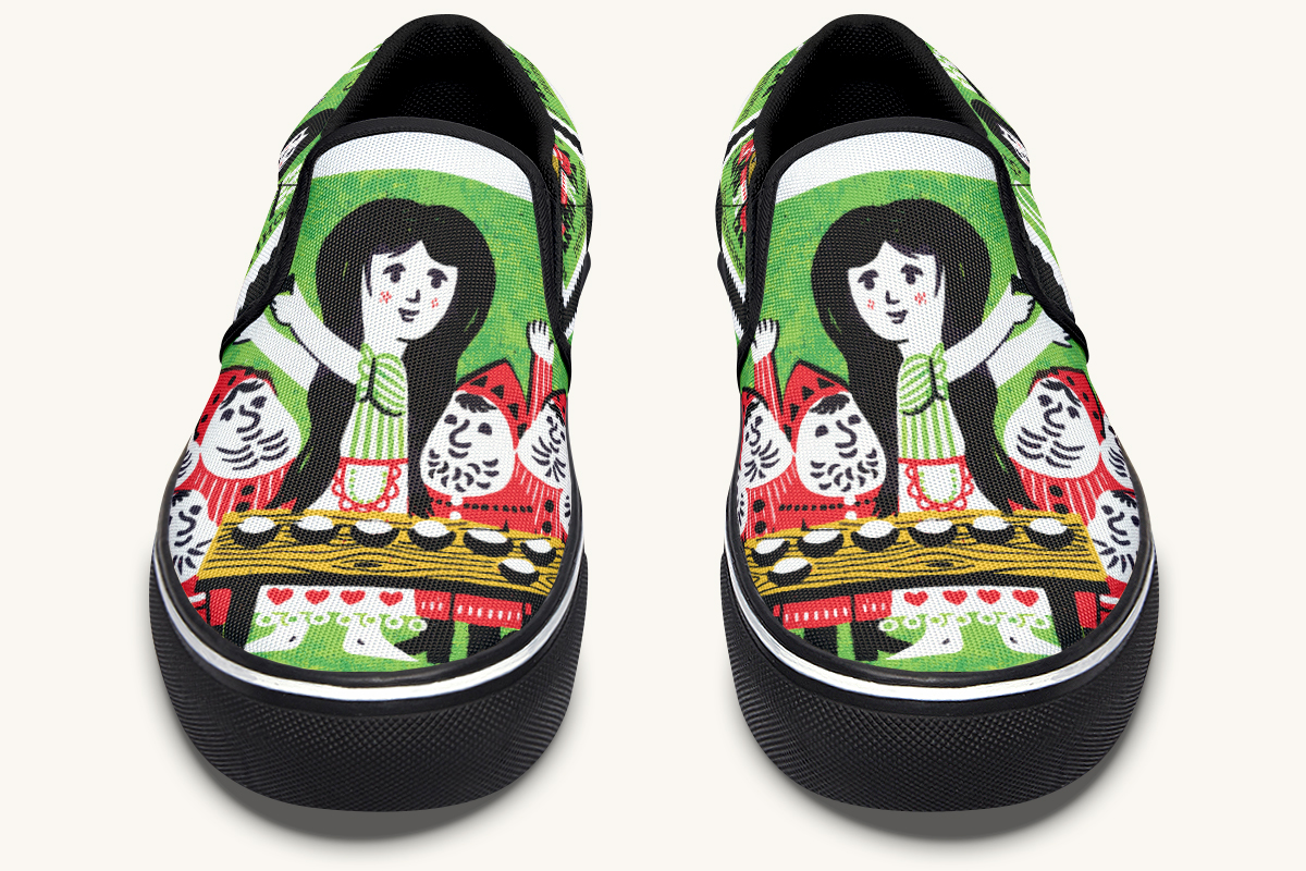 Seven Voices One Heart Slip On Shoes