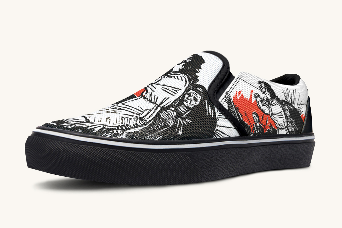 What They Remember Slip On Shoes - Jaded Lament
