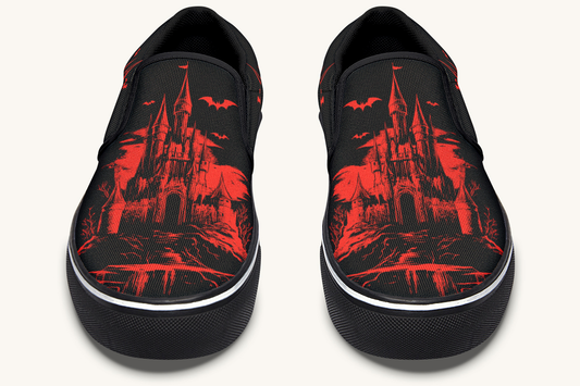 Draculas Castle Slip On Shoes - Jaded Lament