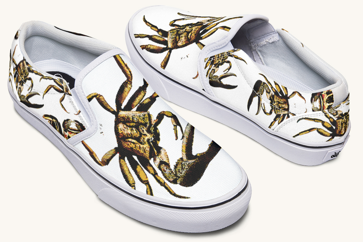Crawl The Sea Of Stars Slip On Shoes - Jaded Lament