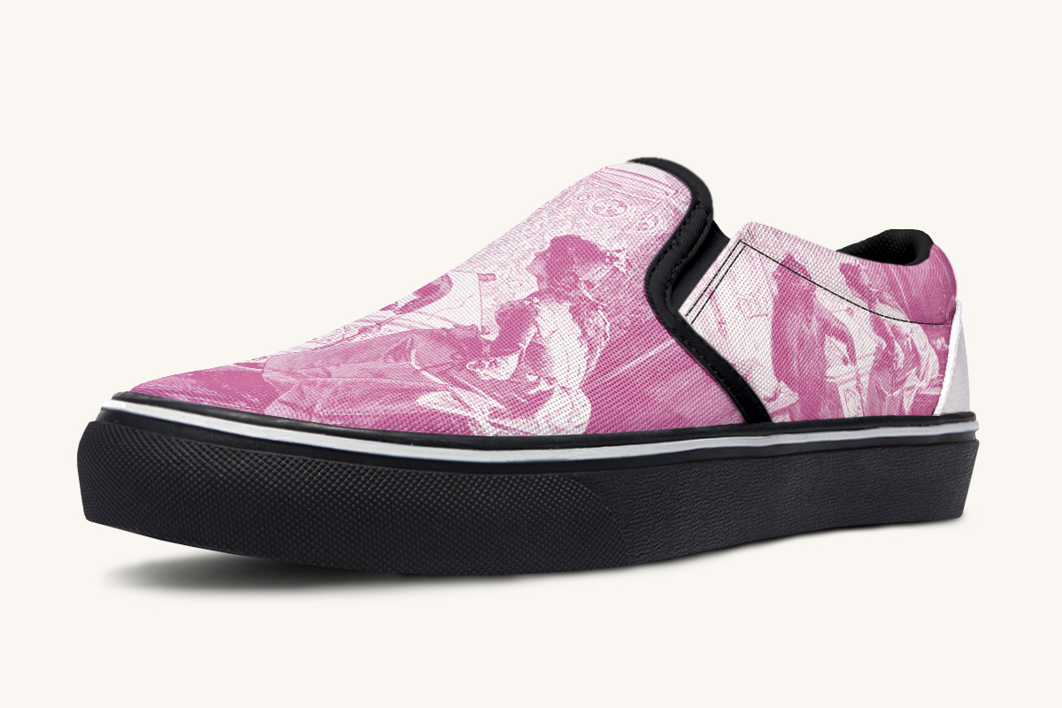 The Bear Shall Be Thy Choice Slip On Shoes - Jaded Lament