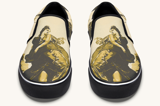 Helen Flameborne Slip On Shoes - Jaded Lament