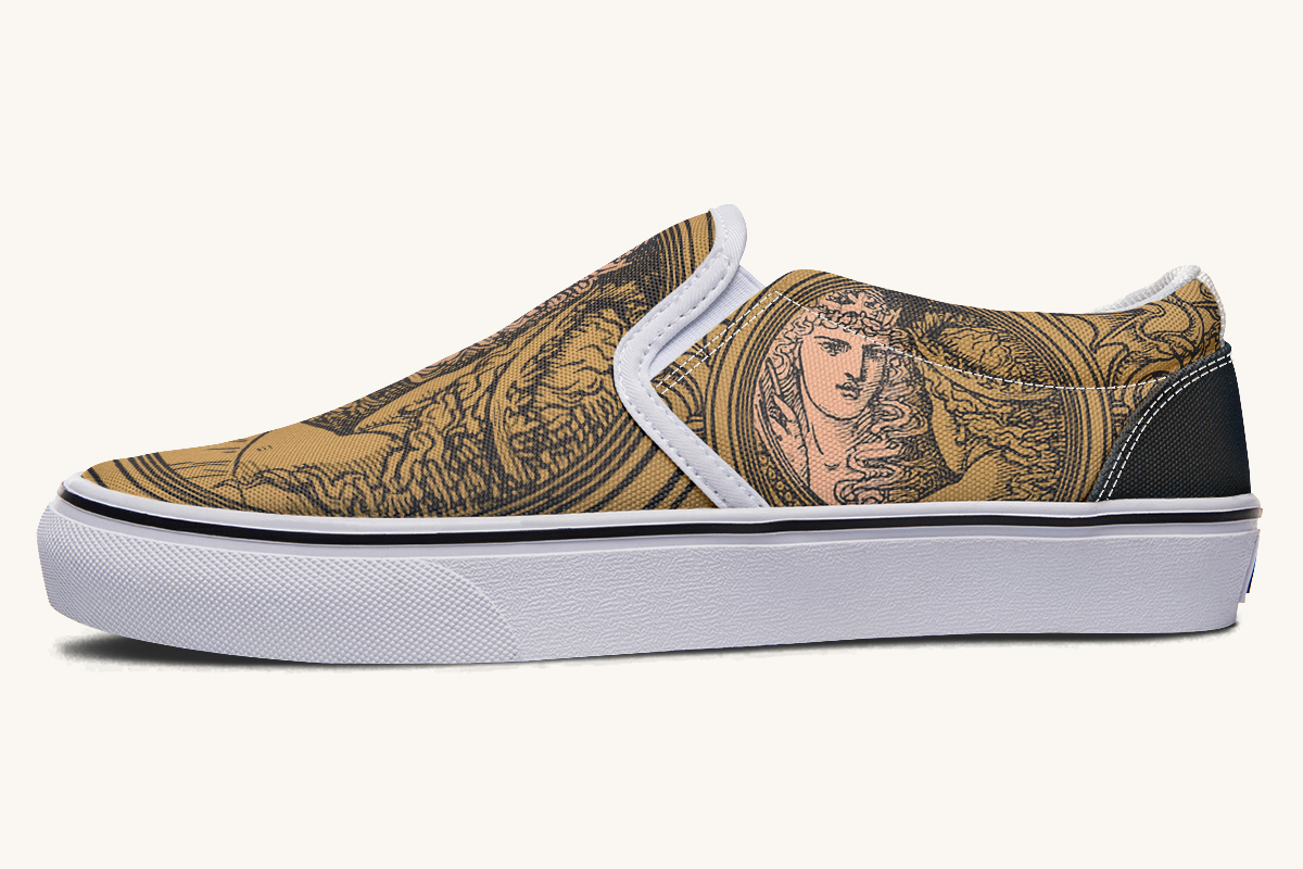 Reflections On Envy Slip On Shoes - Jaded Lament