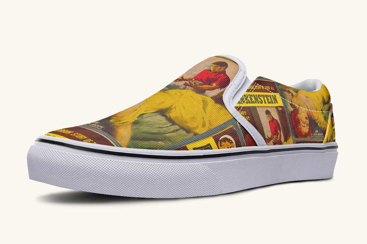 Bride of Lightning Slip On Shoes - Jaded Lament