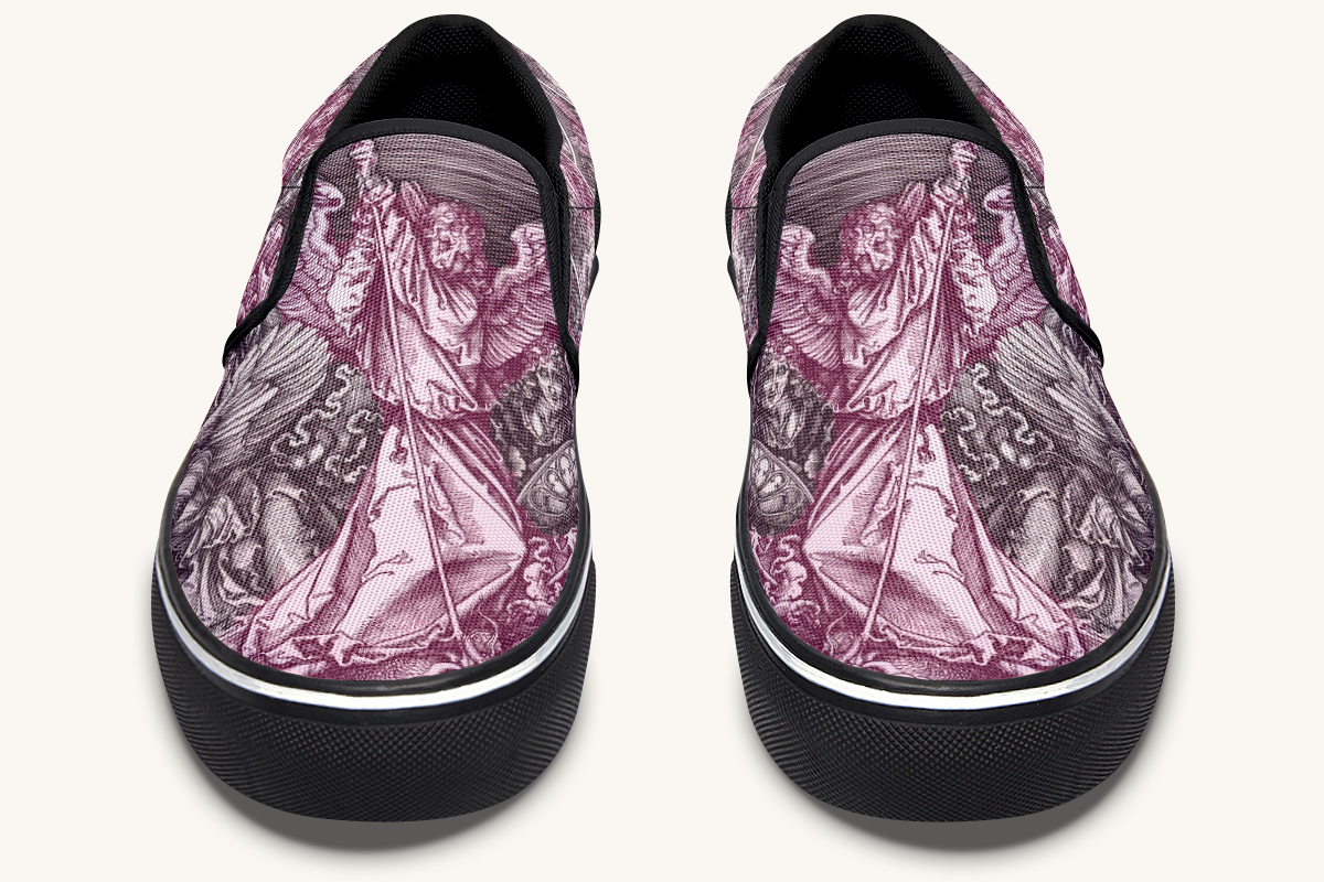 The War Above Slip On Shoes