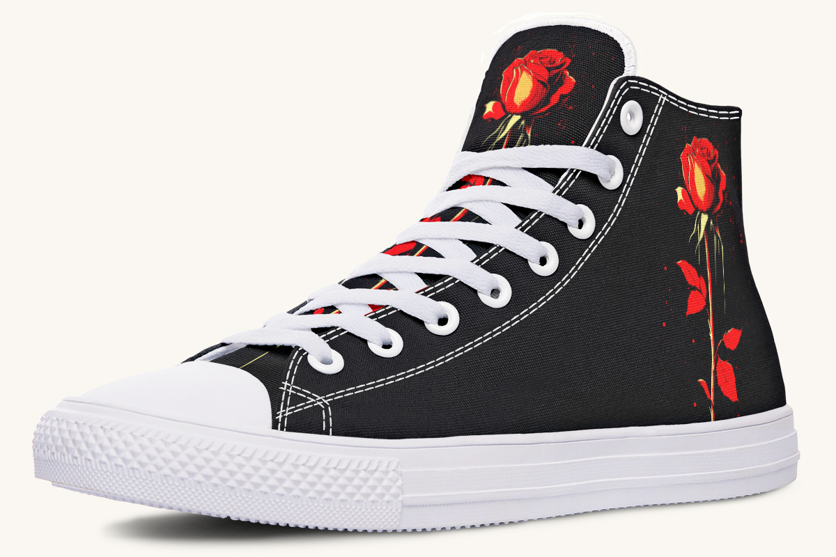 Bleeding Rose Hightops - Jaded Lament