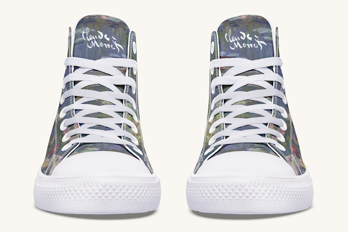 Stillness in Bloom Hightops - Jaded Lament