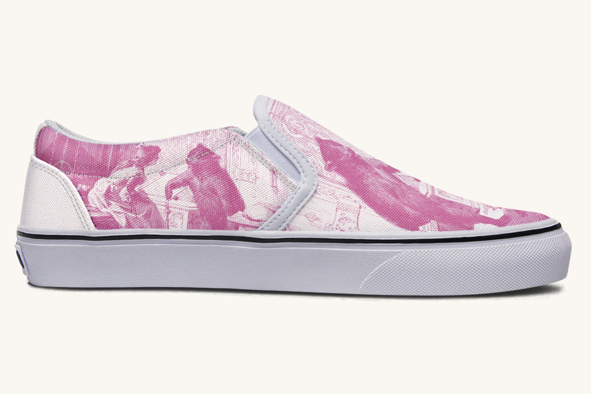 The Bear Shall Be Thy Choice Slip On Shoes - Jaded Lament