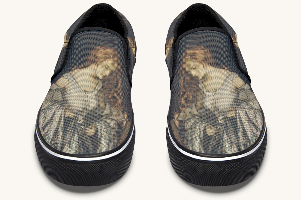 Where The Stars Touched Her Hem Slip On Shoes