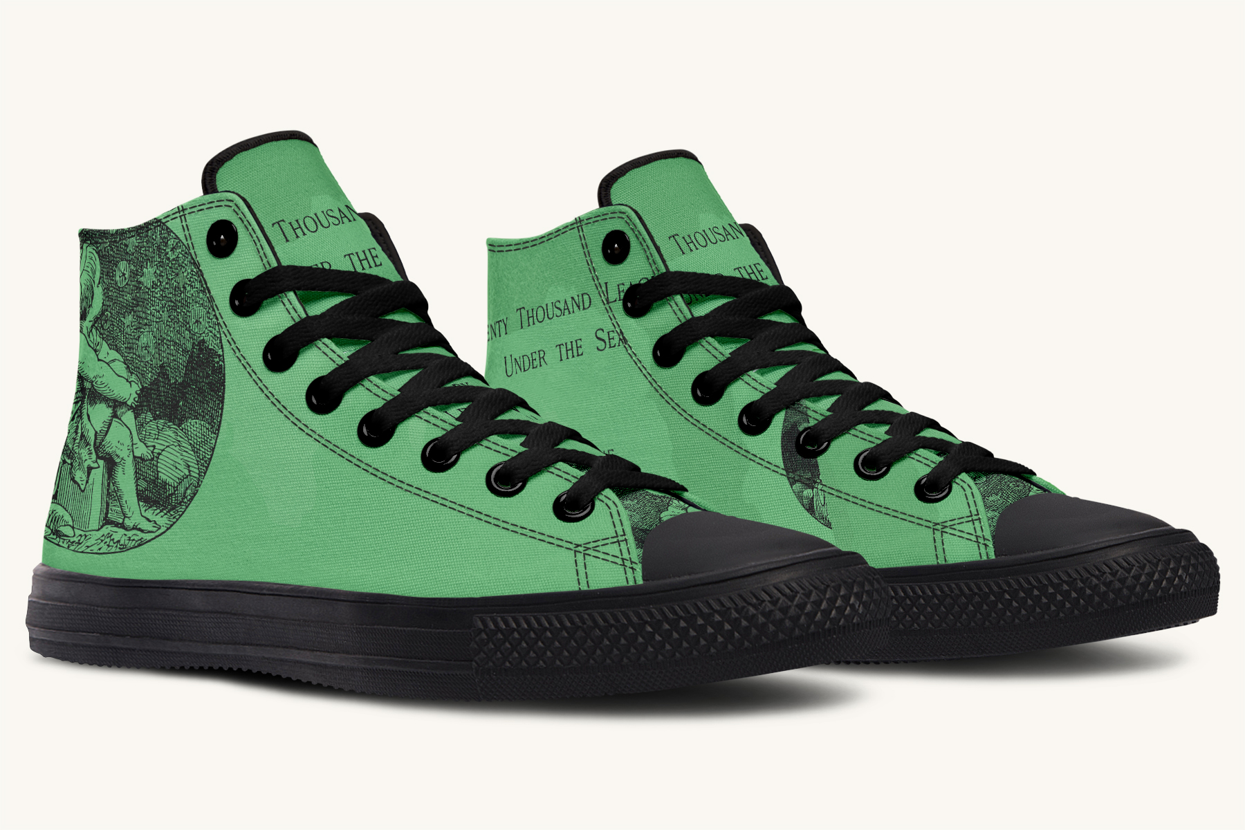 Beneath The Green Silence Hightops - Jaded Lament