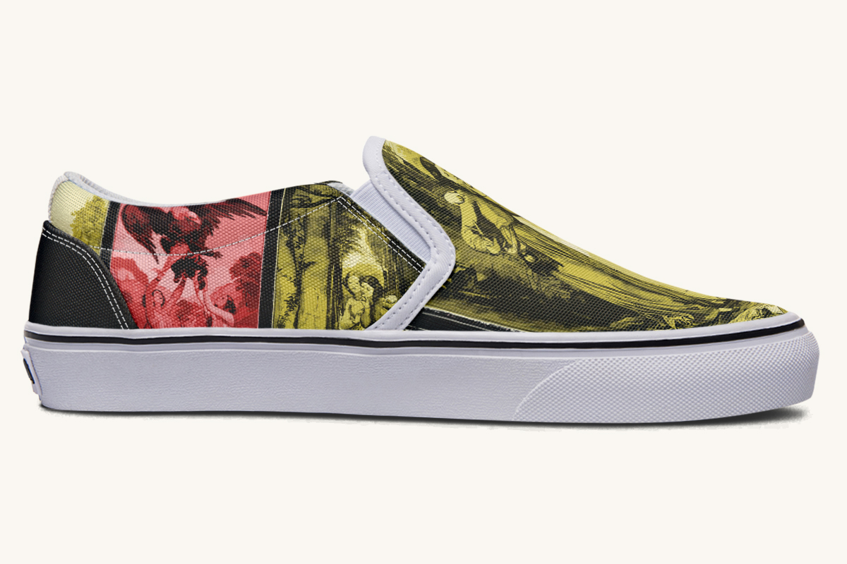 Friends Forever Slip On Shoes - Jaded Lament