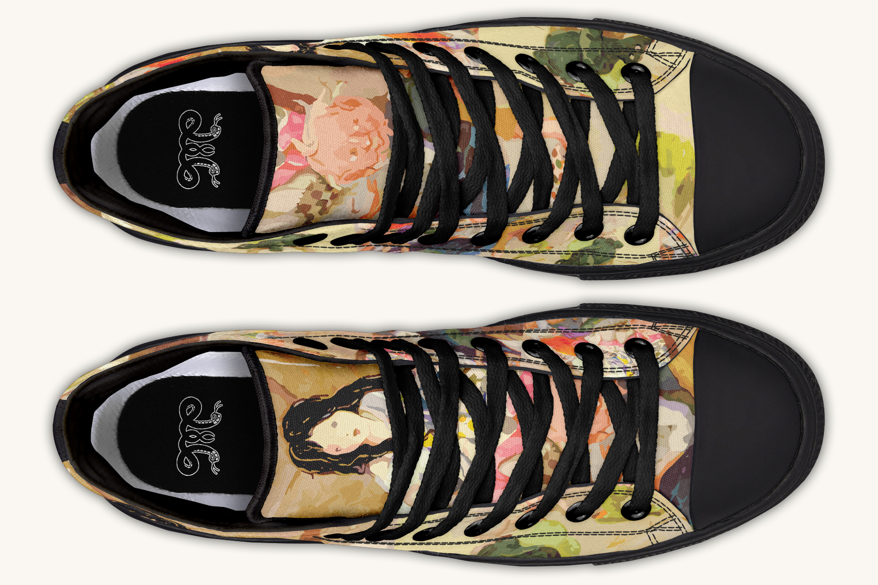 House Of Gentle Shadows Hightops - Jaded Lament