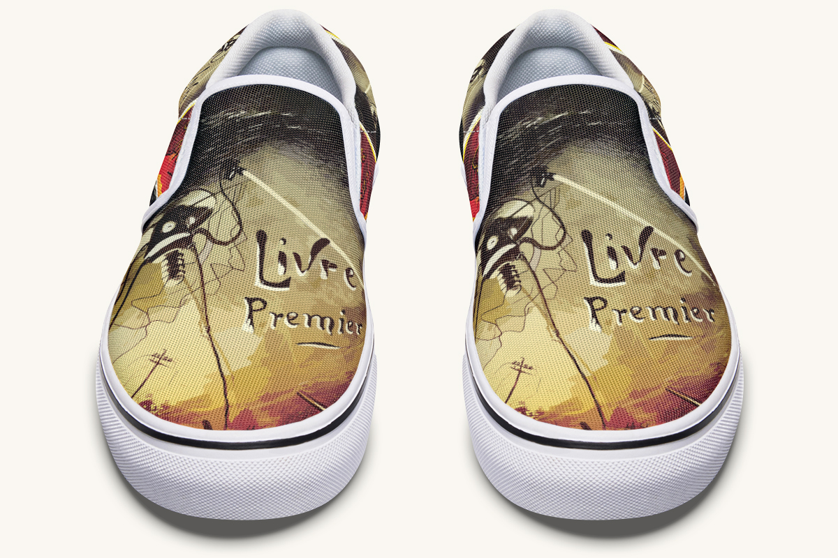 The Burnt Marvels Slip On Shoes - Jaded Lament