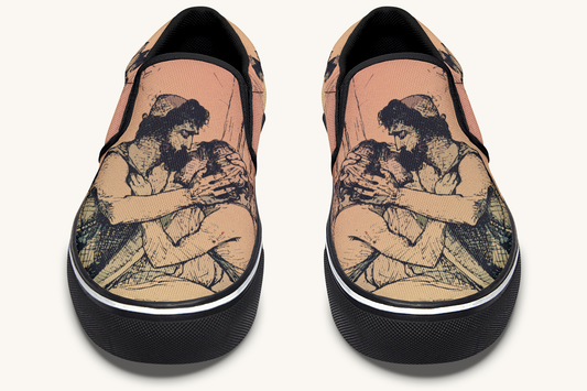 Home But Bot Whole Slip On Shoes - Jaded Lament
