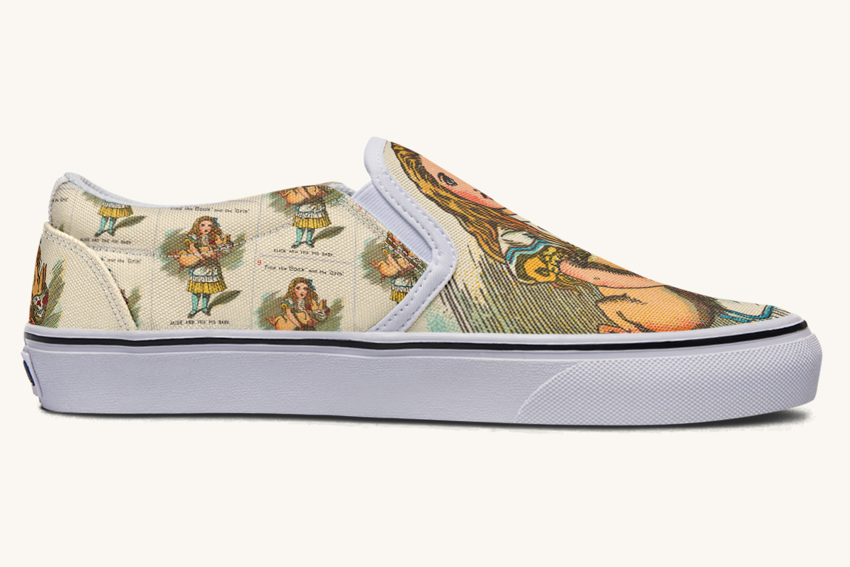 Cradle The Pig Slip On Shoes - Jaded Lament