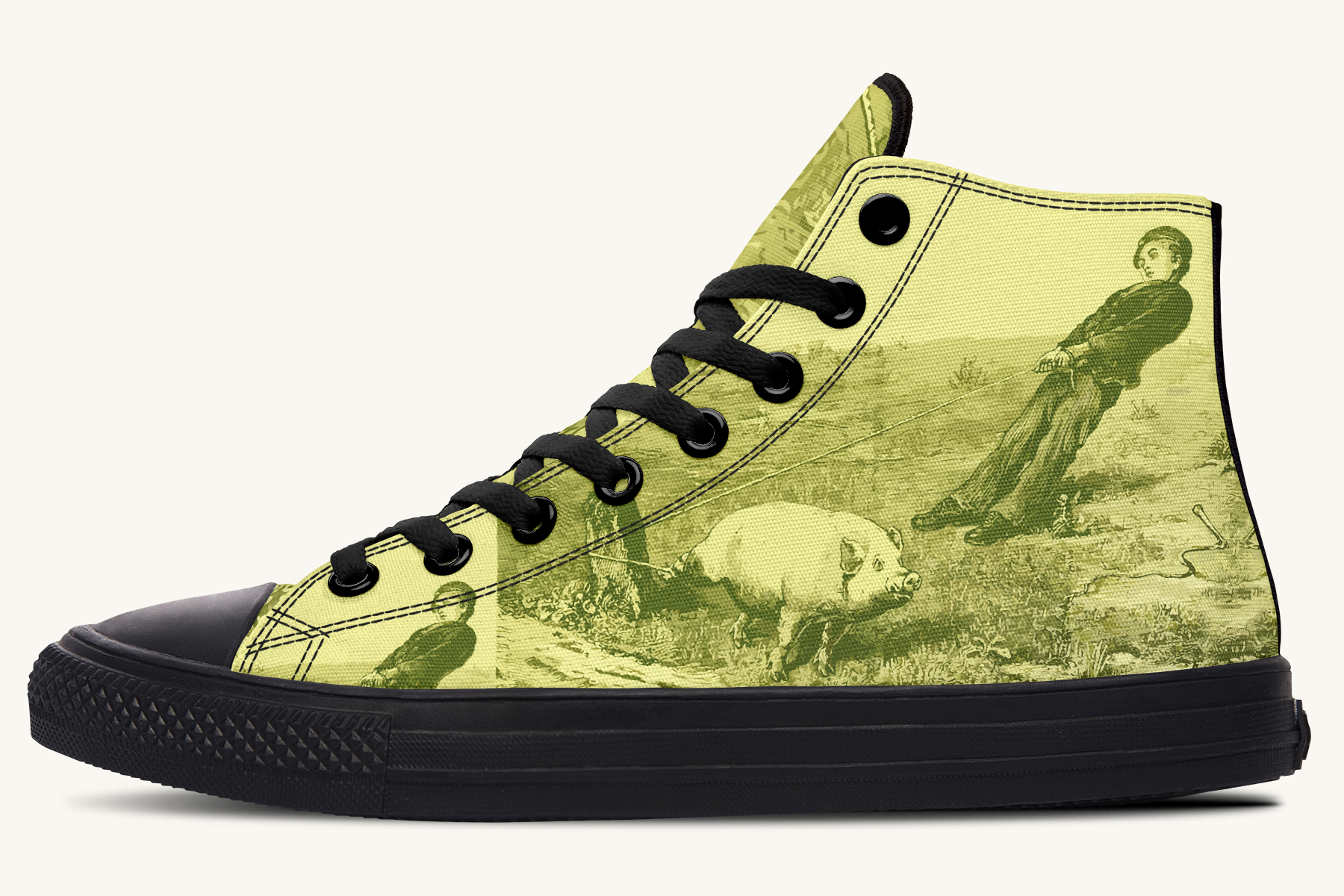 A Pig and His Boy Hightops