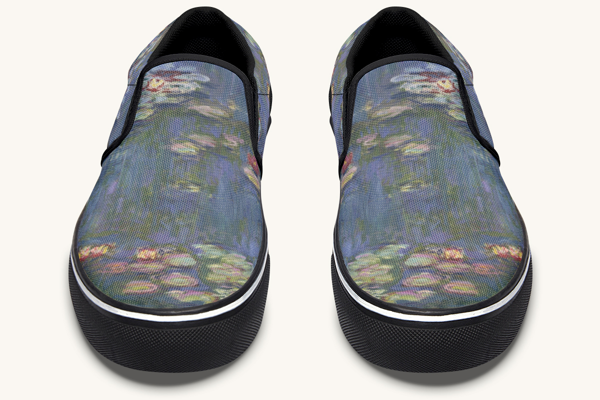 Stillness In Bloom Slip On Shoes - Jaded Lament