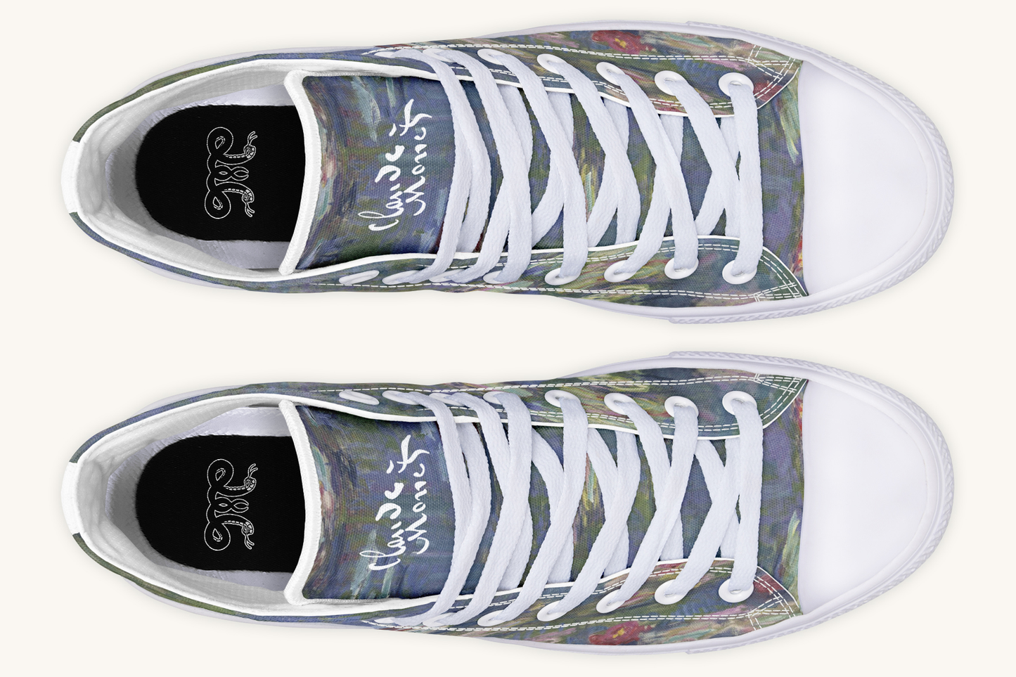 Stillness in Bloom Hightops - Jaded Lament