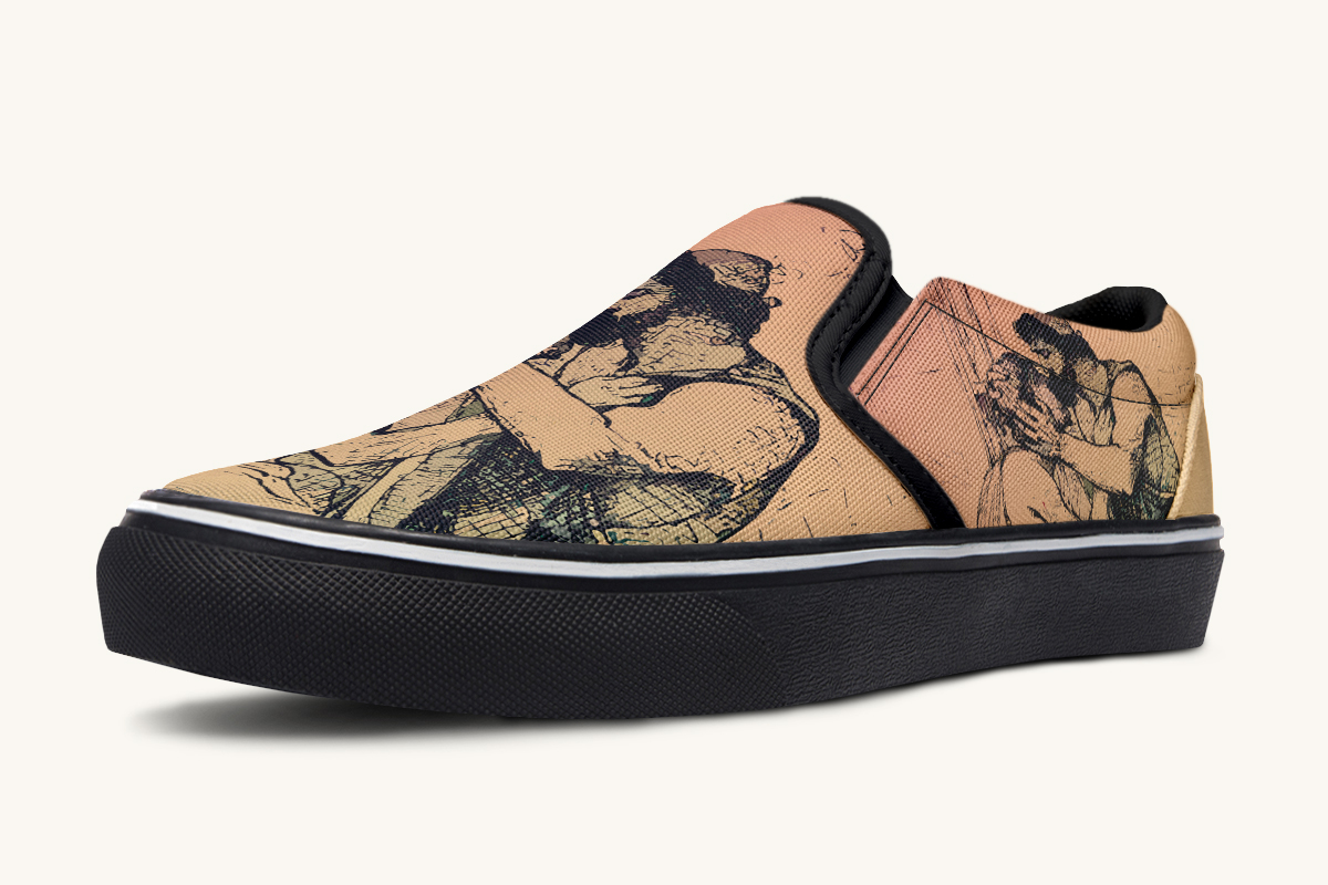 Home But Bot Whole Slip On Shoes - Jaded Lament