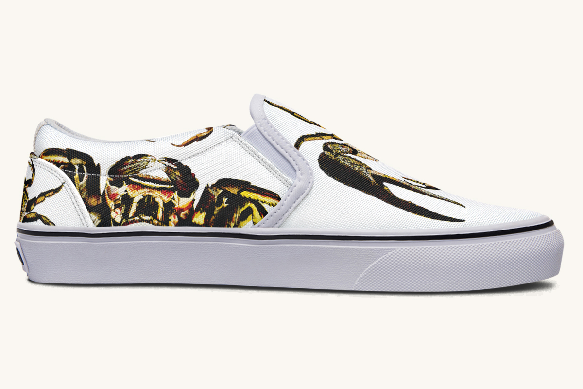 Crawl The Sea Of Stars Slip On Shoes - Jaded Lament