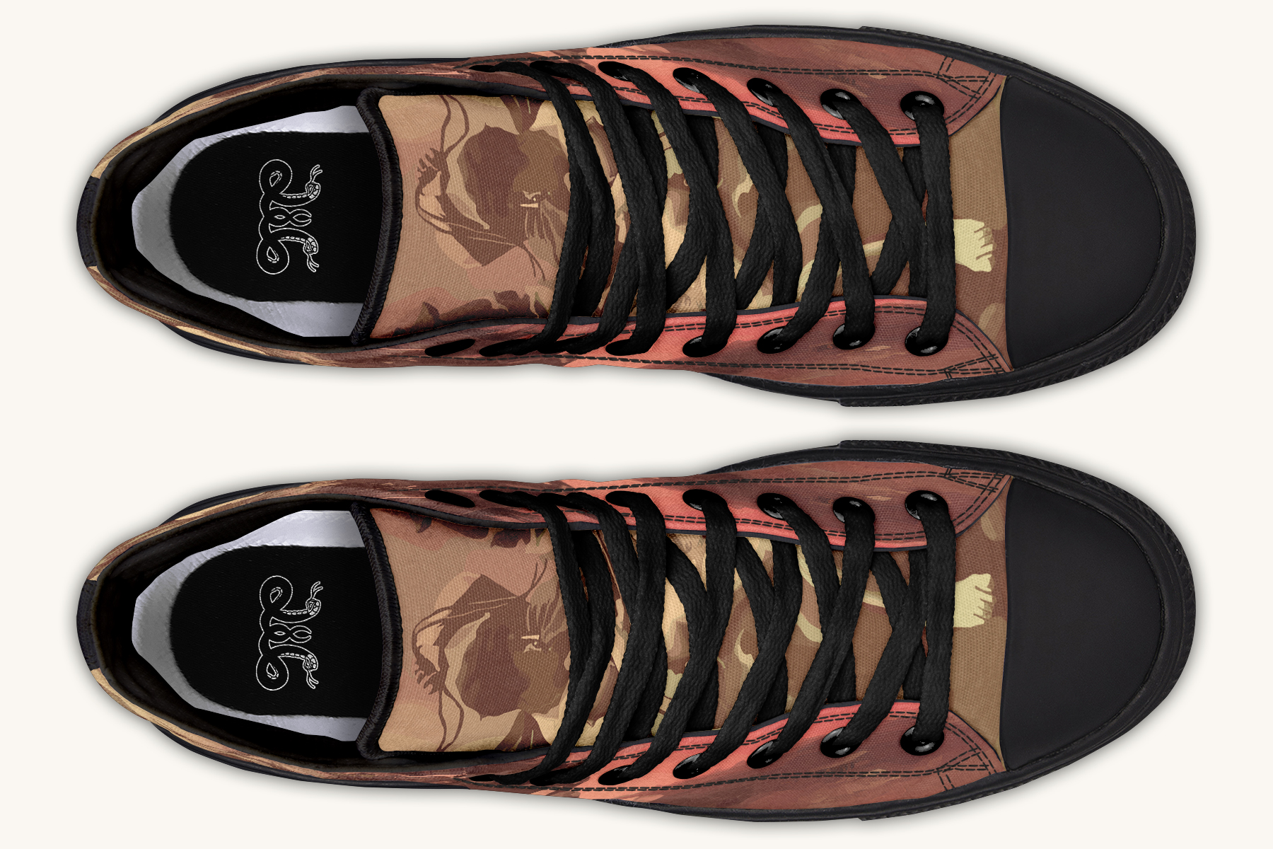 Horse of the Gods Hightops - Jaded Lament