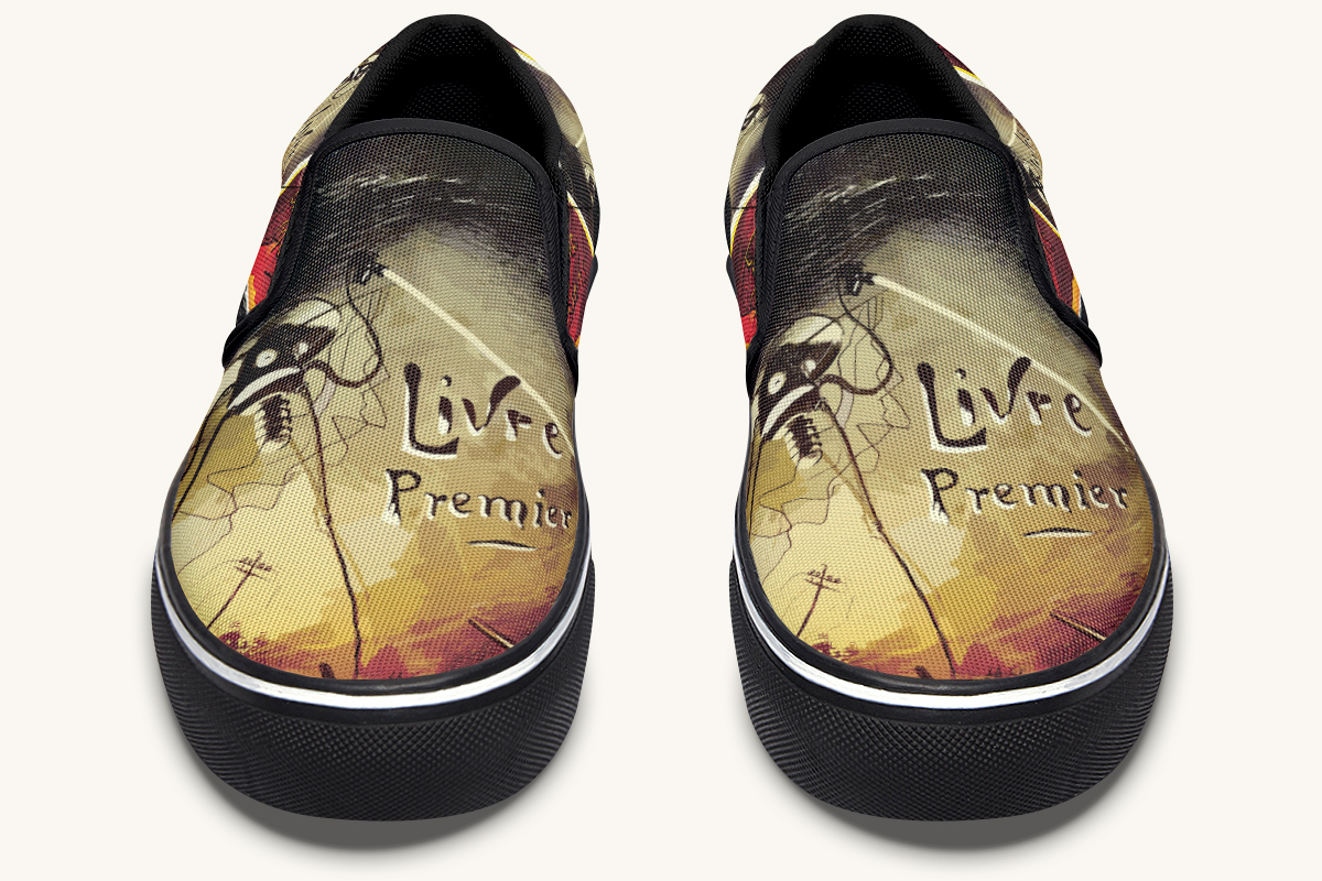 The Burnt Marvels Slip On Shoes