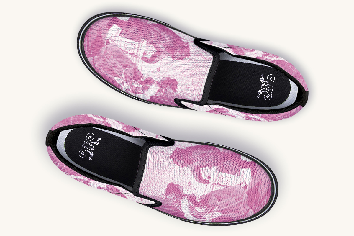 The Bear Shall Be Thy Choice Slip On Shoes - Jaded Lament
