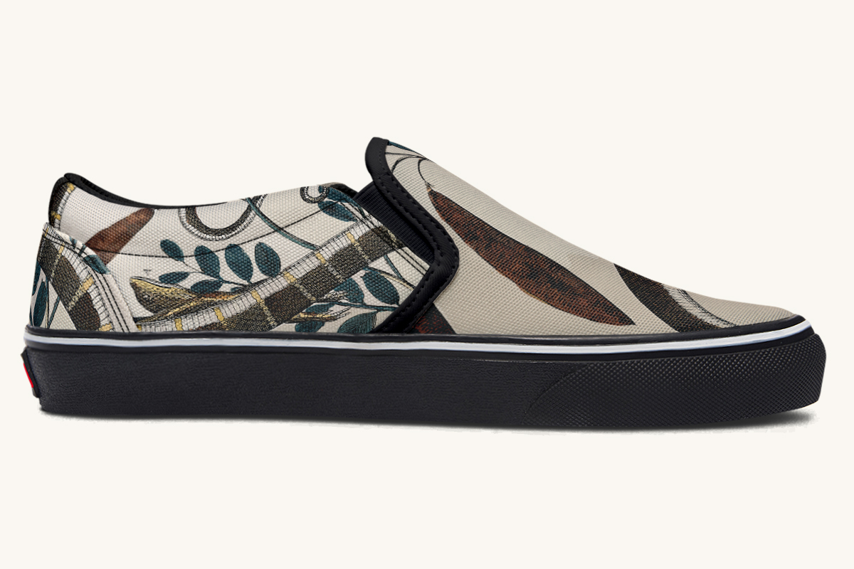 Canopy Of Life Slip On Shoes - Jaded Lament