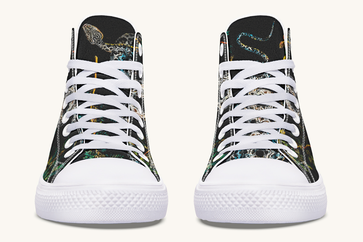 Serpentin Bloom Hightops - Jaded Lament