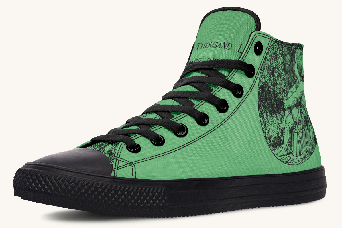 Beneath The Green Silence Hightops - Jaded Lament