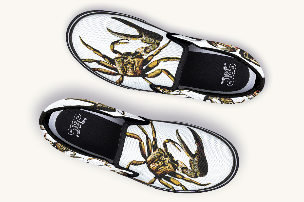 Crawl The Sea Of Stars Slip On Shoes - Jaded Lament