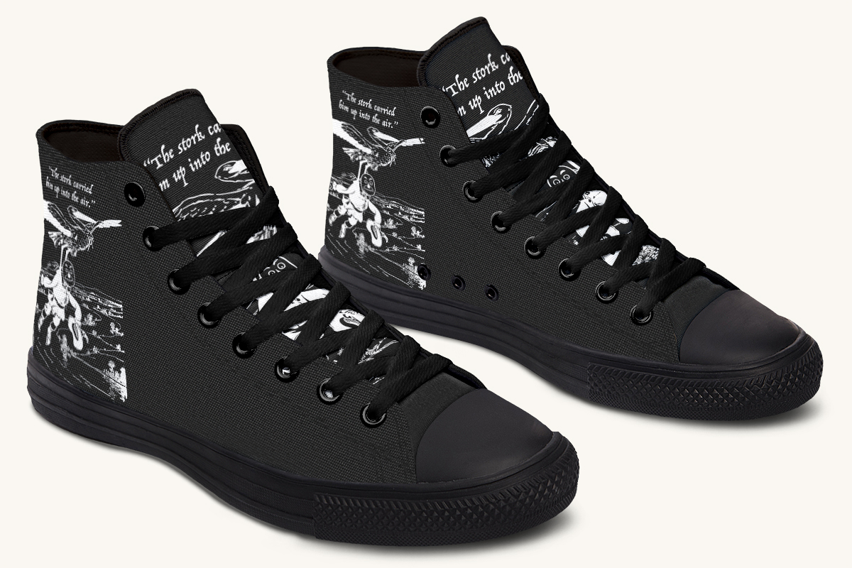 Wizard of Oz Stork And Scarecrow Hightops - Jaded Lament