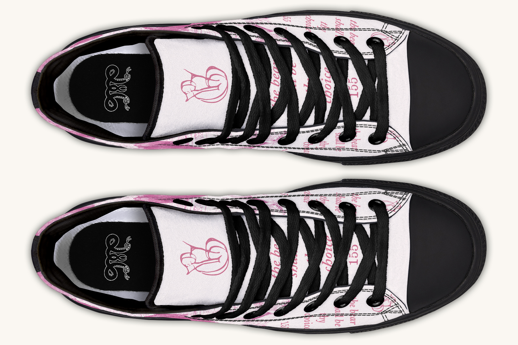 The Bear Shall Be Thy Choice Hightops - Jaded Lament
