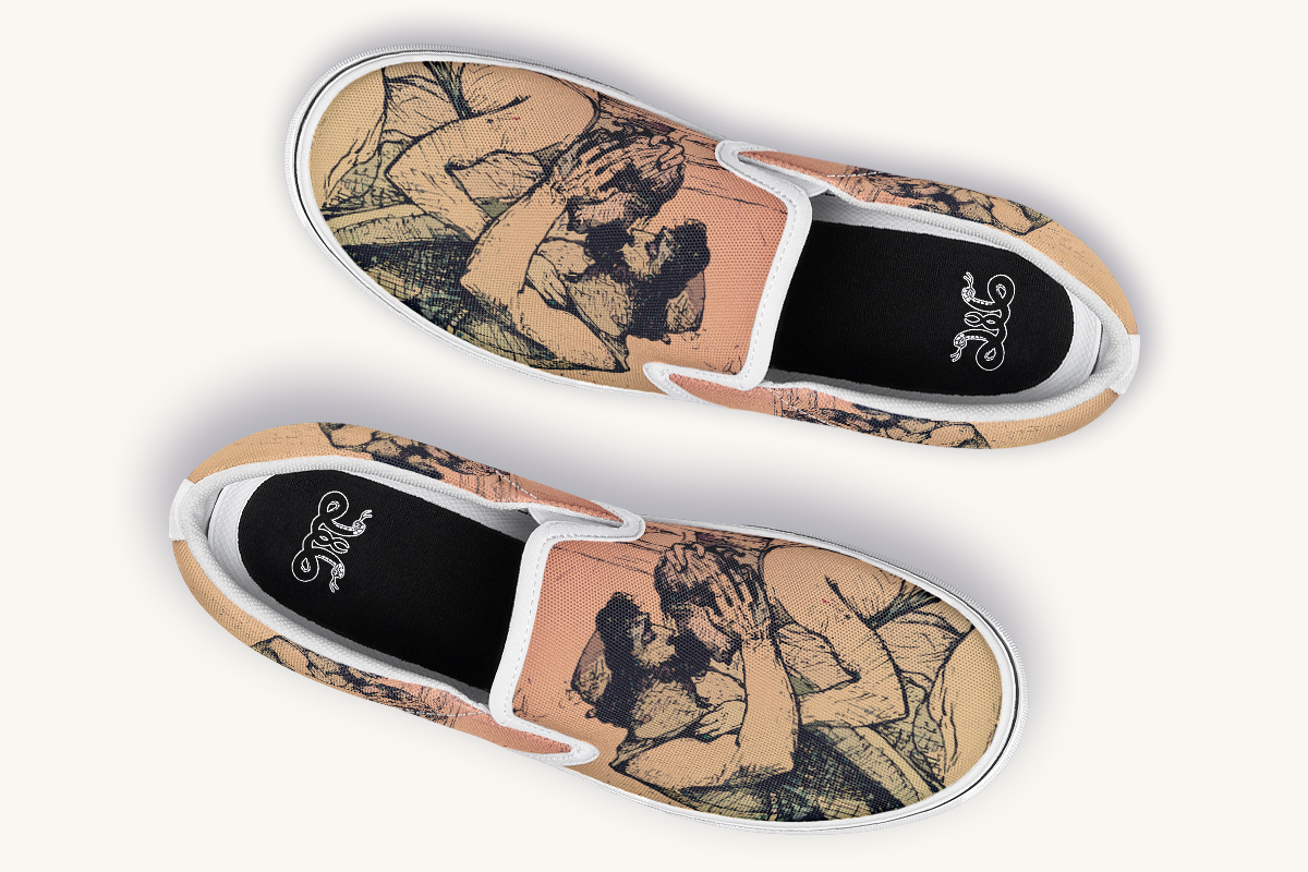 Home But Bot Whole Slip On Shoes - Jaded Lament
