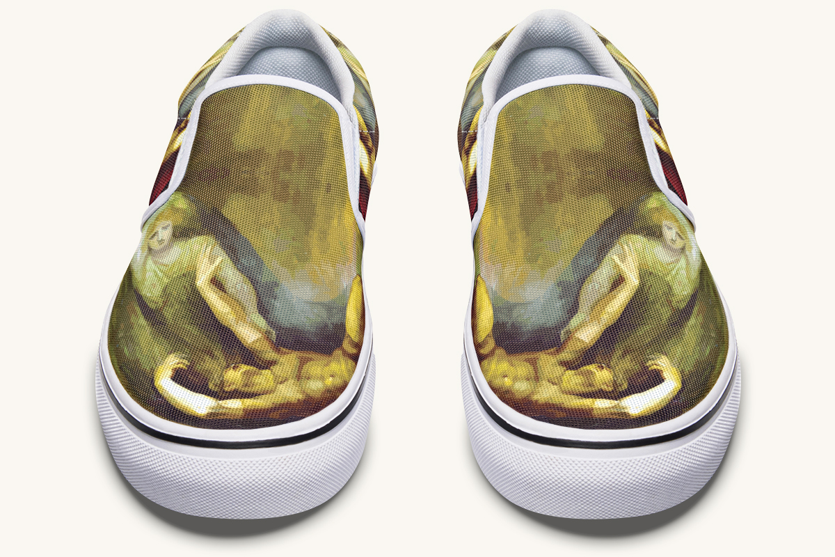 Achilles Weeps For Patroclus Slip On Shoes - Jaded Lament