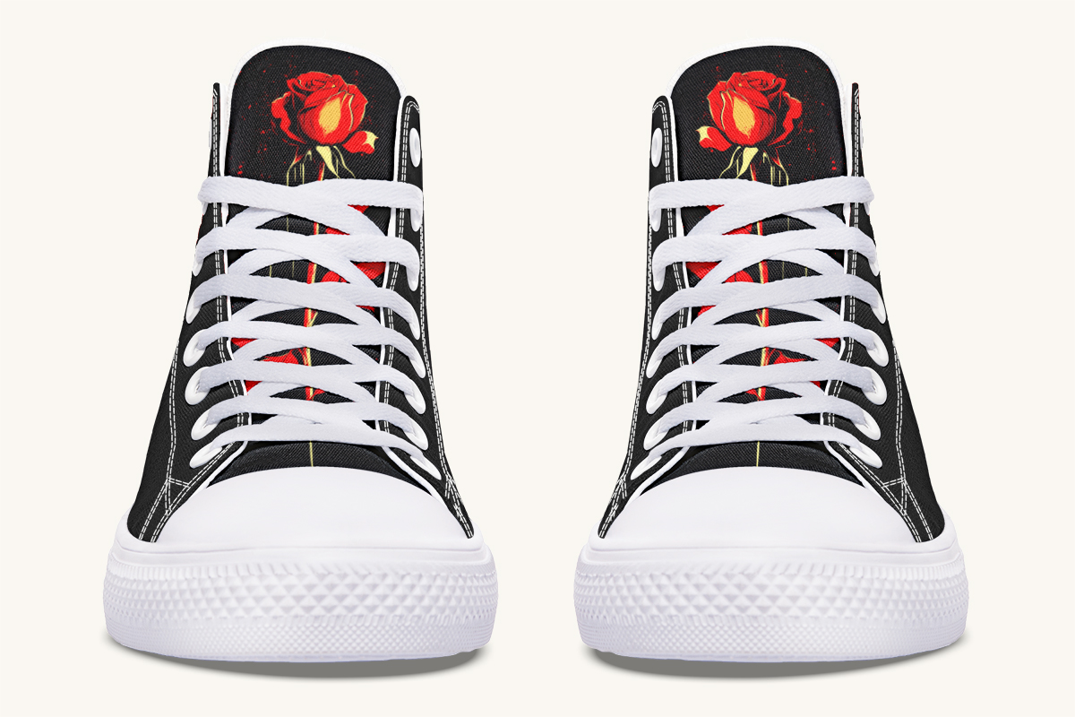 Bleeding Rose Hightops - Jaded Lament