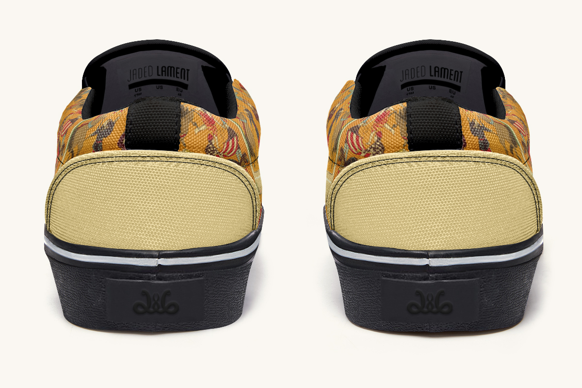 Mischief Parade Slip On Shoes - Jaded Lament