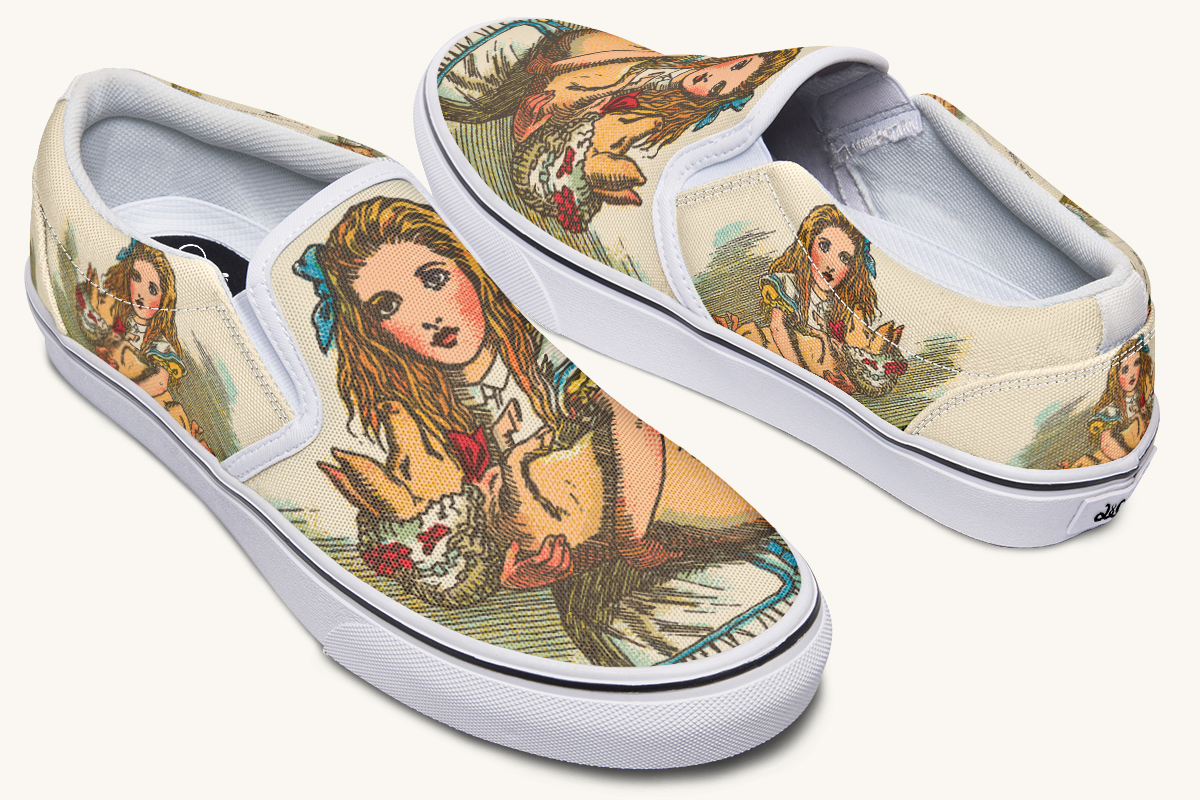 Cradle The Pig Slip On Shoes - Jaded Lament