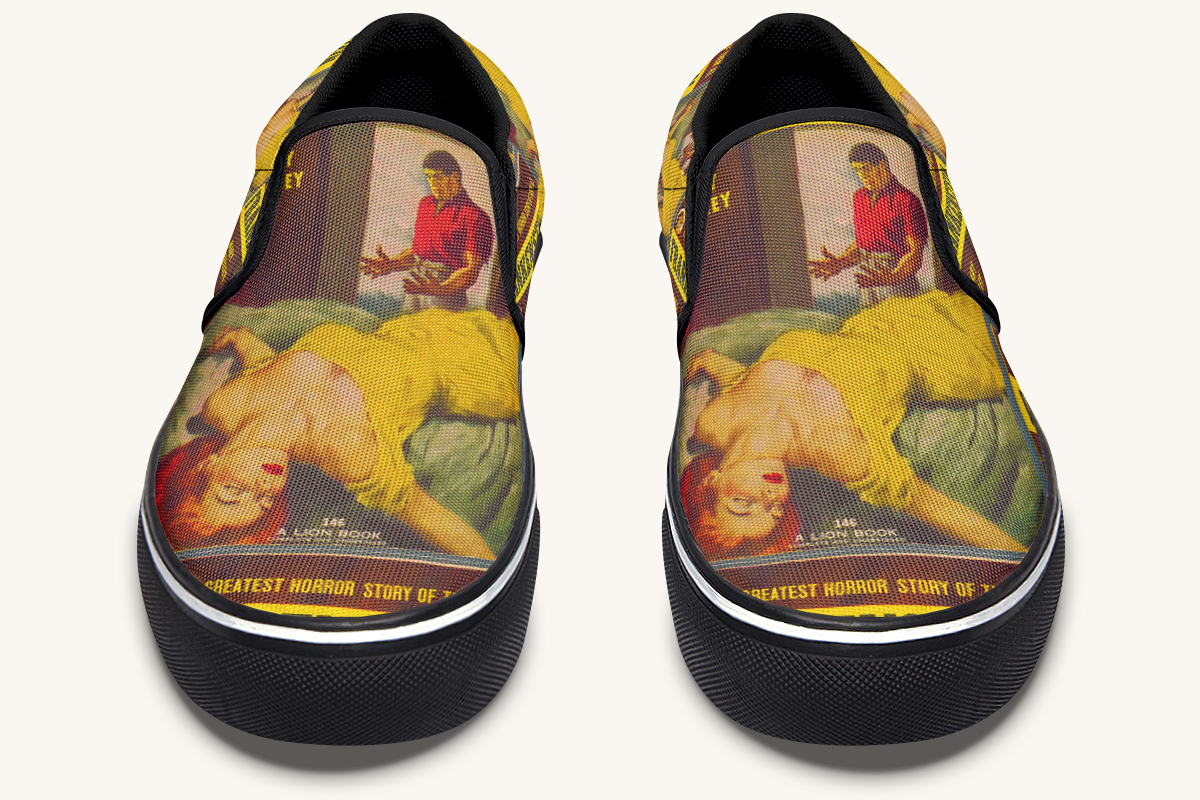 Bride of Lightning Slip On Shoes - Jaded Lament
