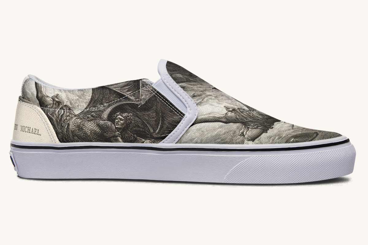Fall of the Morning Star Slipon Shoes - Jaded Lament
