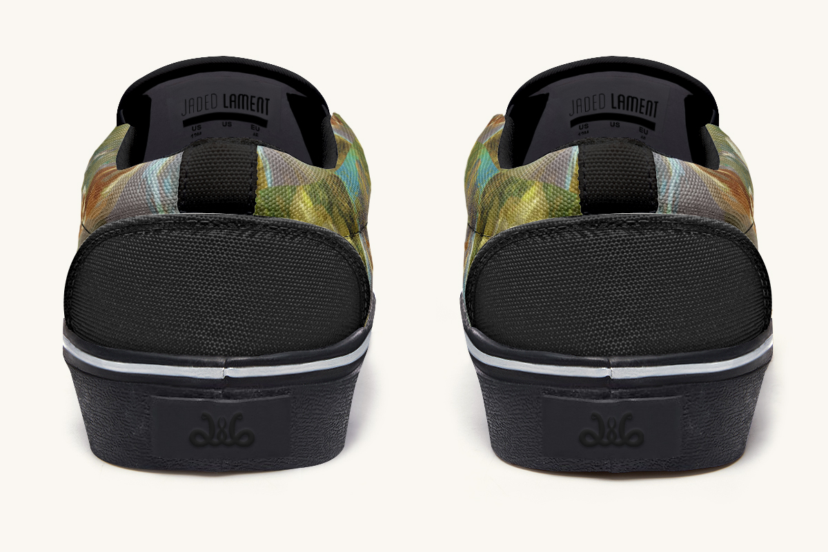 Ophelia In The River Slip On Shoes - Jaded Lament