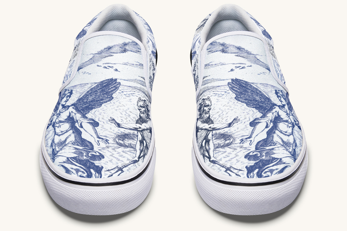 Wrath Of Hera Slip On Shoes - Jaded Lament