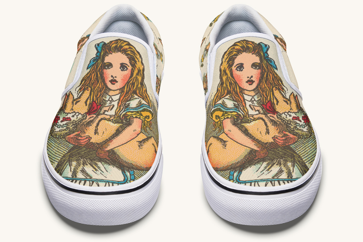 Cradle The Pig Slip On Shoes - Jaded Lament