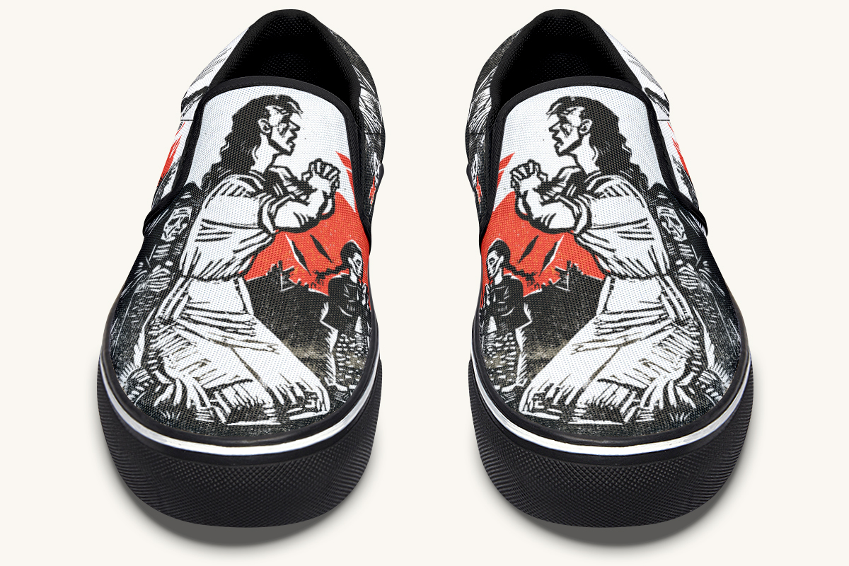 What They Remember Slip On Shoes - Jaded Lament