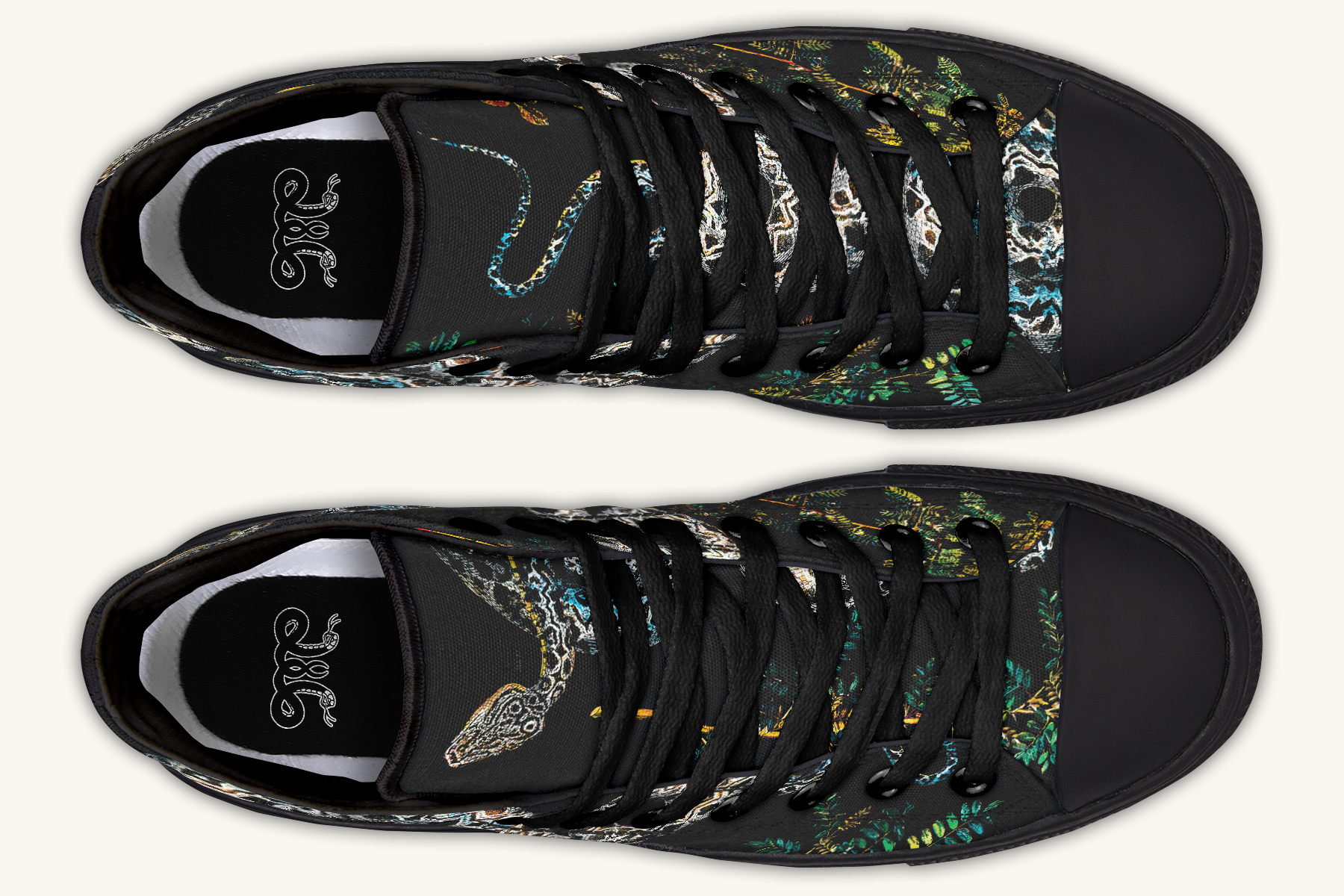Serpentin Bloom Hightops - Jaded Lament