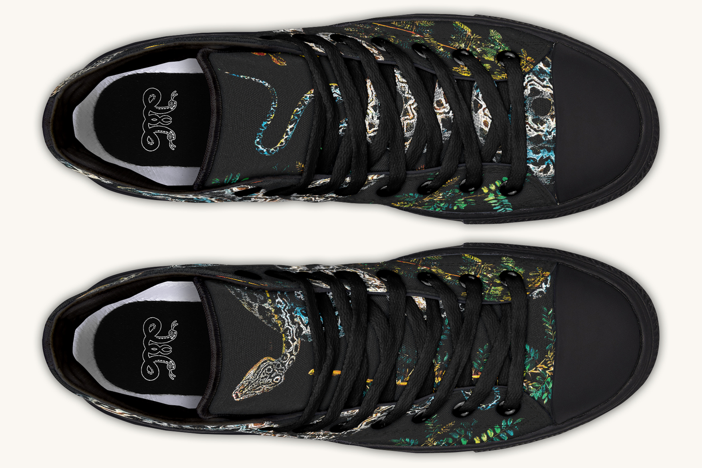 Serpentin Bloom Hightops - Jaded Lament