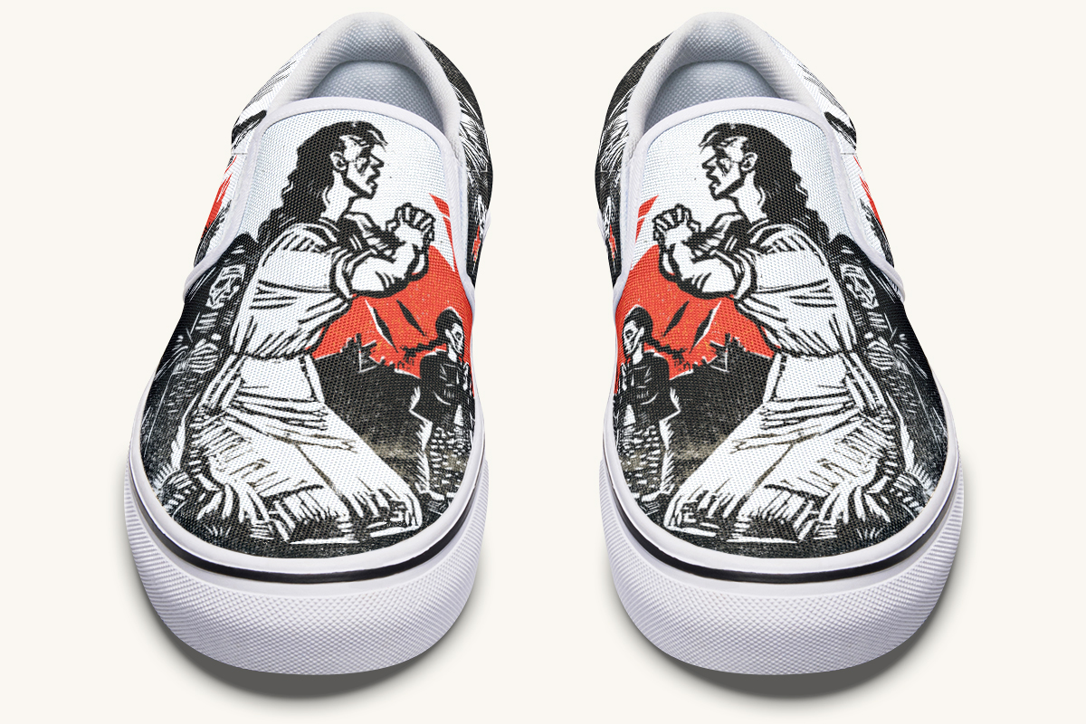 What They Remember Slip On Shoes - Jaded Lament